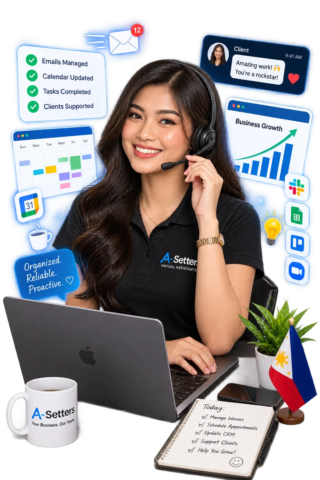 ASETTERS virtual assistant